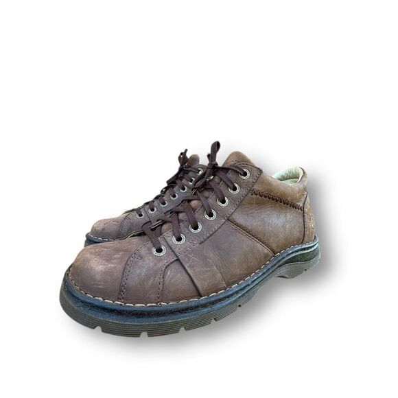 Dr. Martens Doc Men's 12083 Keith Style Brown Leather Lace Shoes Oxfords Size 11 - Picture 7 of 16